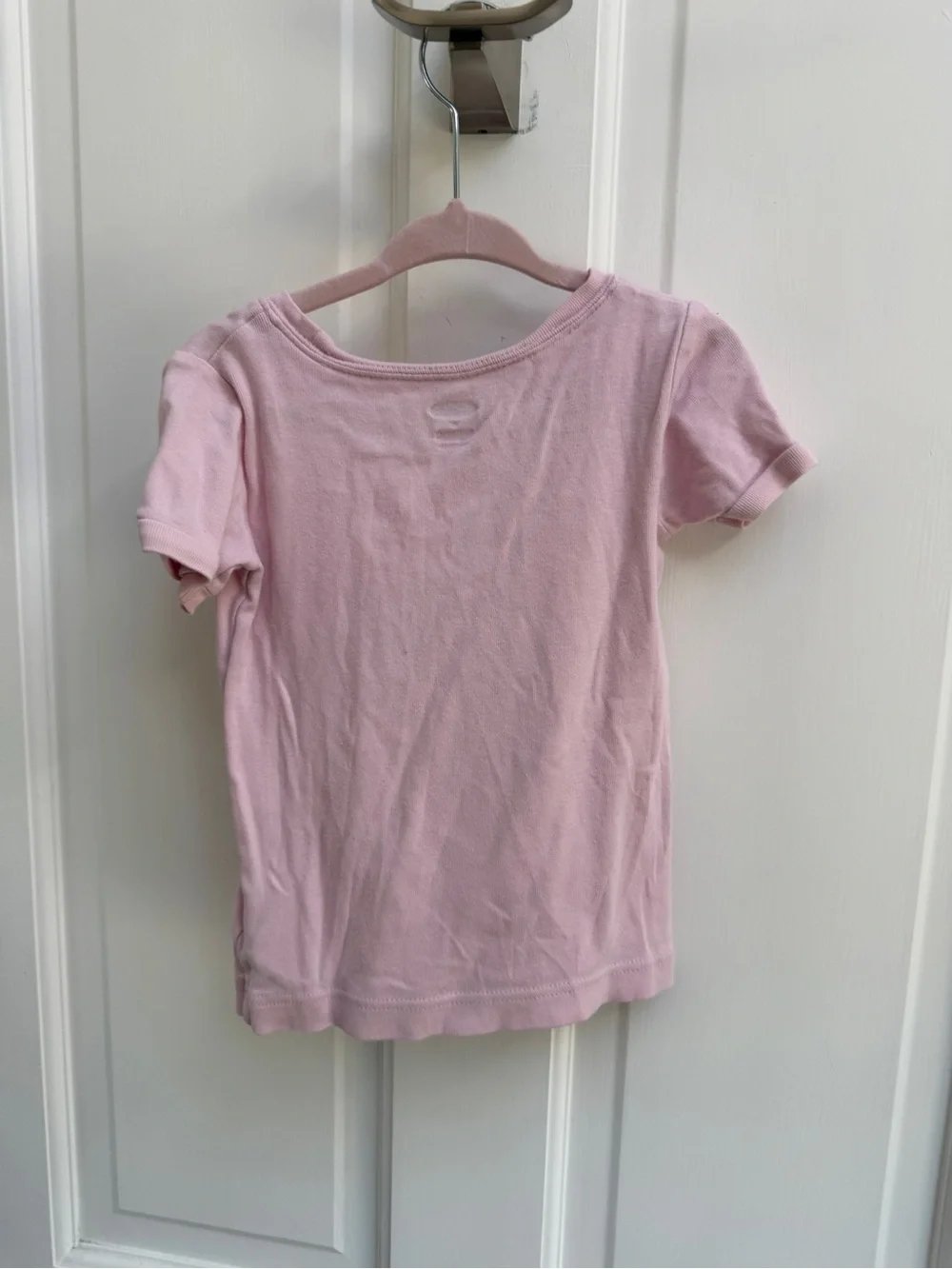 Old Navy 4T Girls Let’s Dance Together Short Sleeve Pink Ballerina Tee Shirt Top